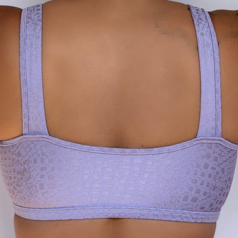 Top Fitness com Laço Power Jacquard Lucy