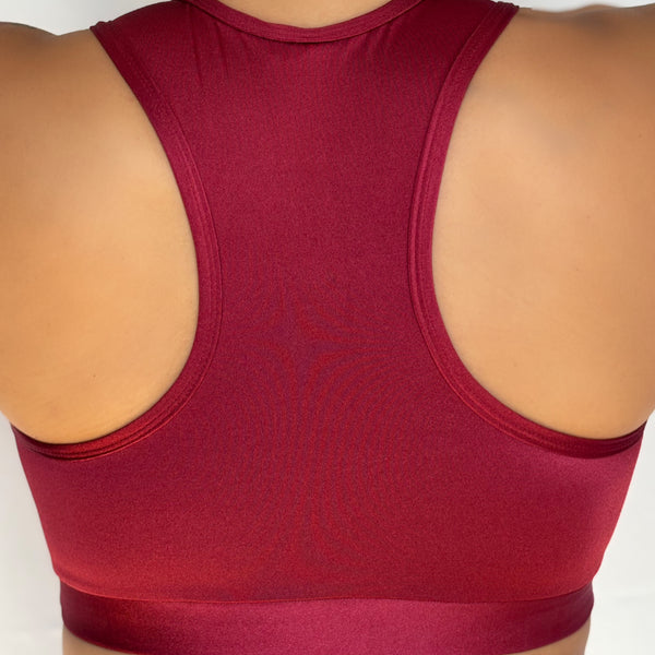 Top Fitness Nadador Trançado Kett Flicker Cereja