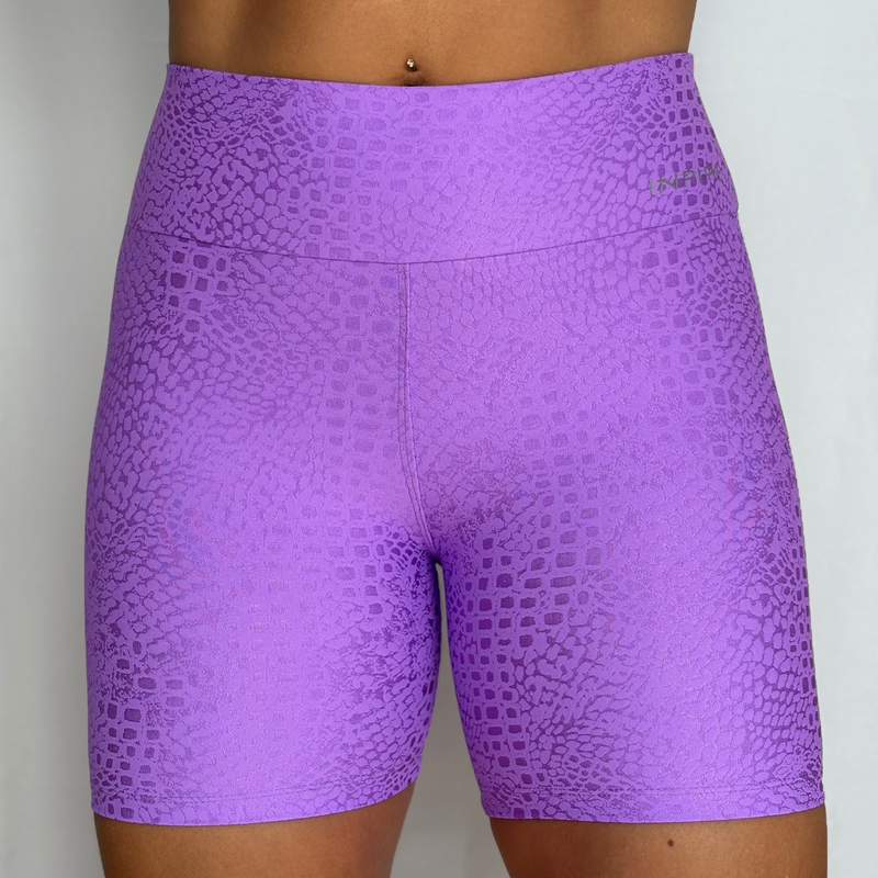 Short Fitness Power Jacquard Grape