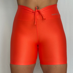 Short Fitness com Laço Power Kapana Laranja